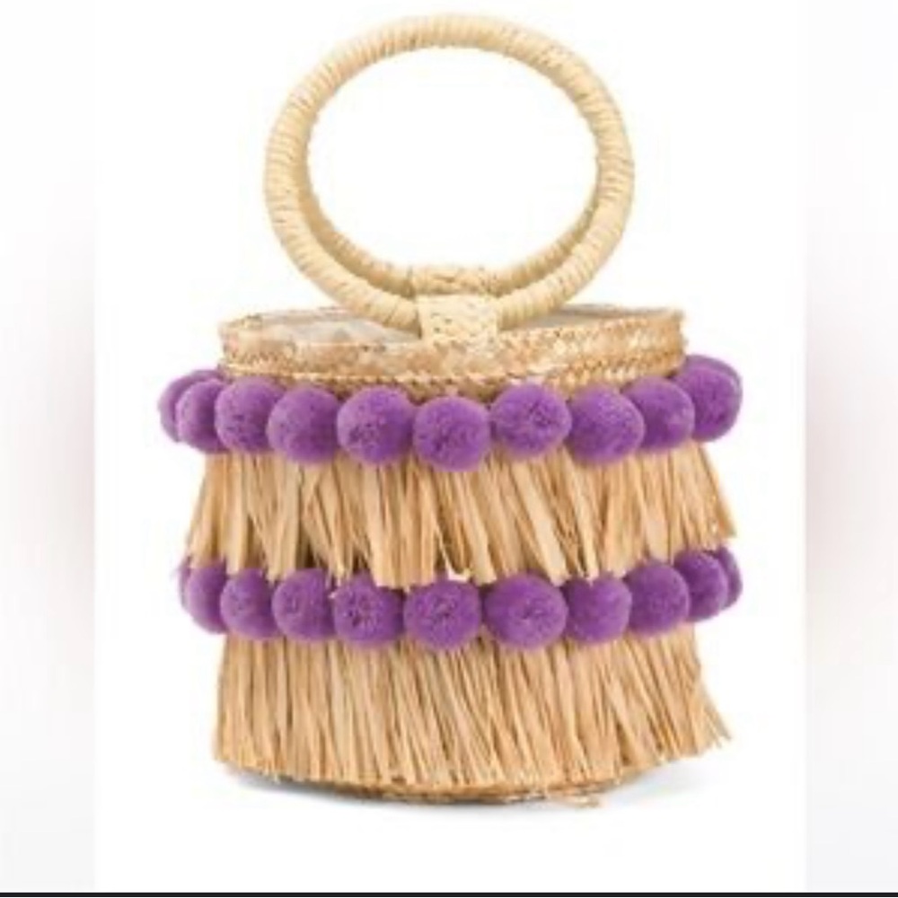 BTB Los Angeles Pom Pom tote bag‎